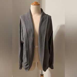 Banana Republic Heather Gray Knit Cardigan